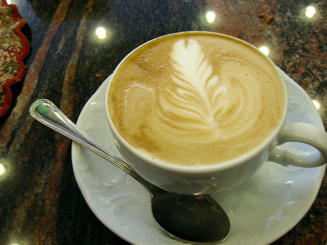 Cappuccino in Susa