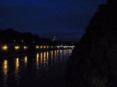 The Tiber, early evening