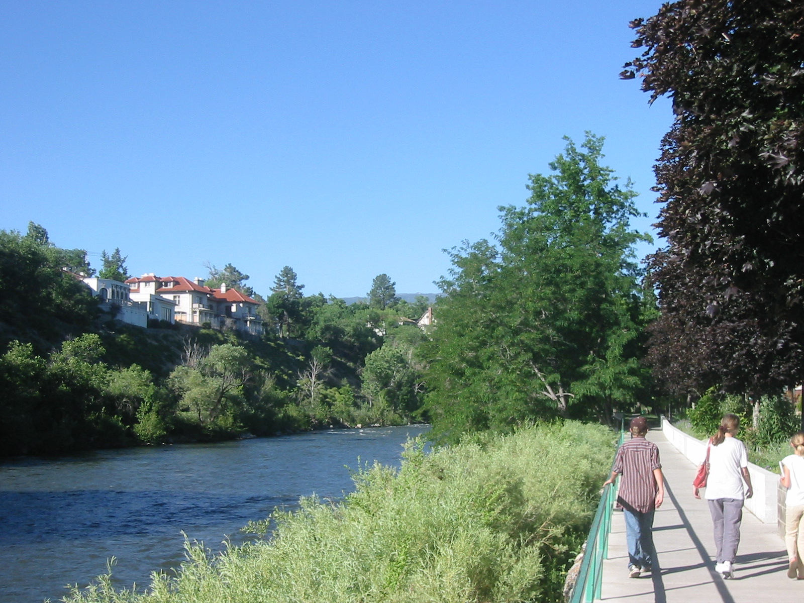 The Truckee River in Reno