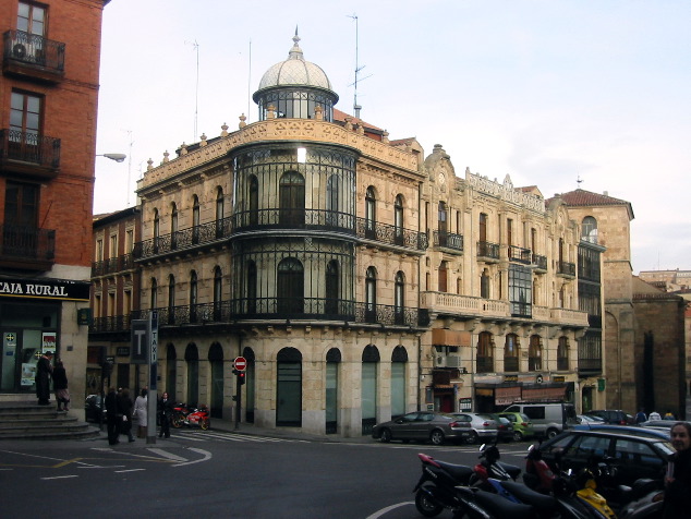 Salamanca streetcorner
