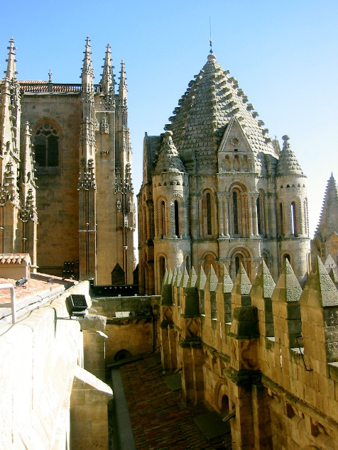 Salamanca: Cathedral roofs