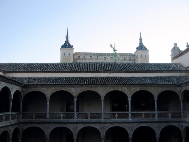 Toledo: Alcázar, from Museo de S. Cruz