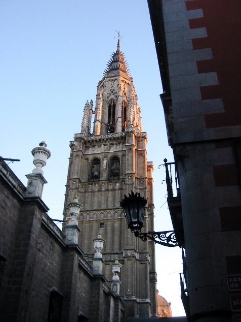 Toledo: the Cathedral spire