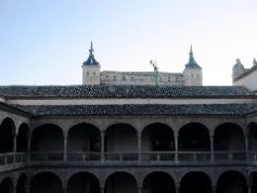 Toledo: Alcázar, from Museo de S. Cruz
