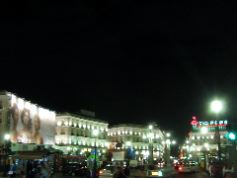 Puerta del Sol, night