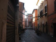 Trastevere street
