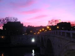 Ponte Sisto, twilight